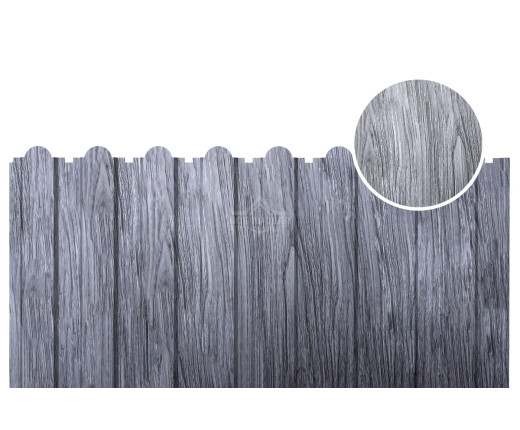 С-20А фигурный 0.5 Printech Дымчатый дуб