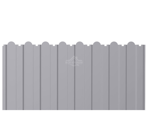 С-20В фигурный 0.4 Полиэстер двусторонний RAL 7004