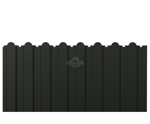 С-20А фигурный 0.45 Texture RAL 9005