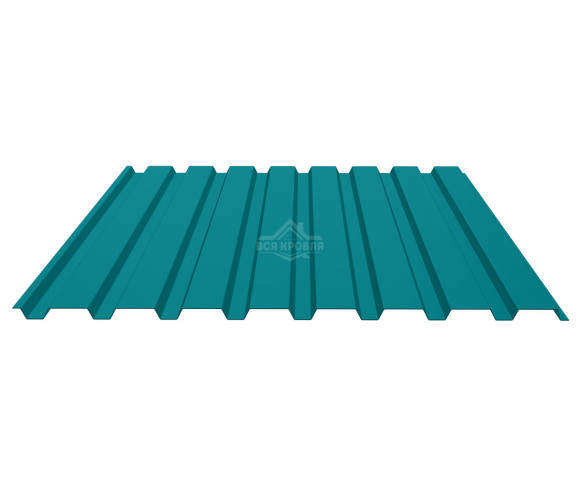 Профнастил стеновой С-20А 0.5 Полиэстер RAL 5021