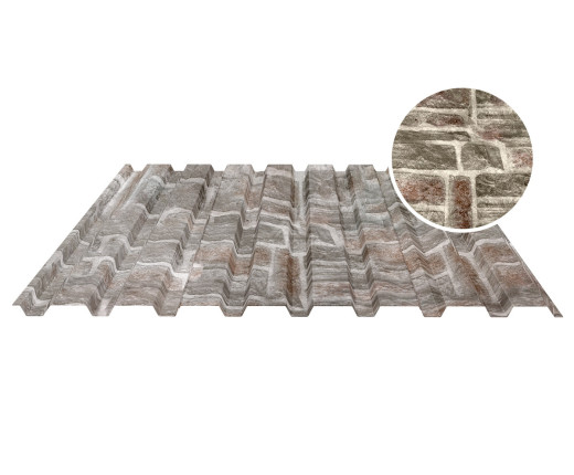 Профнастил стеновой С-20А 0.5 Printech Камень песчаник