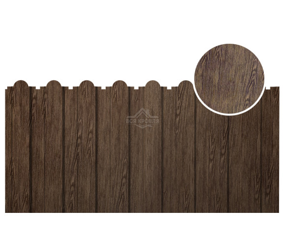 С-20А фигурный 0.4 Printech Античный дуб