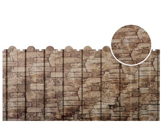 С-20В фигурный 0.5 Printech Дикий камень