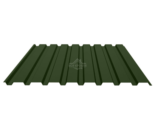 Профнастил стеновой С-20А 0.45 Полиэстер RAL 6020