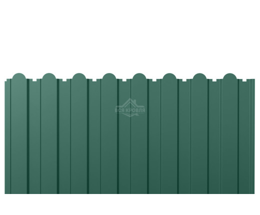 С-20А фигурный 0.4 Полиэстер двусторонний RAL 6005