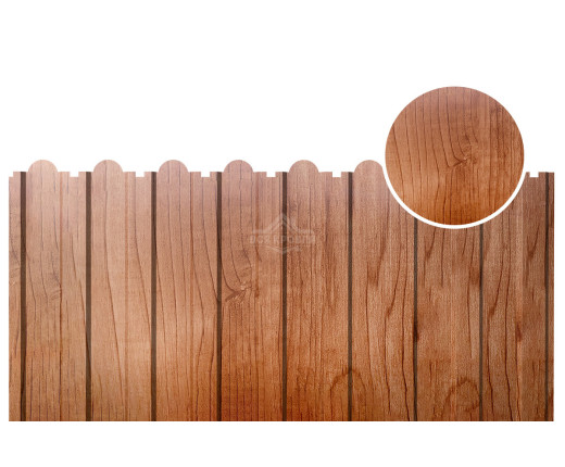 С-20В фигурный 0.5 Printech Светлое дерево